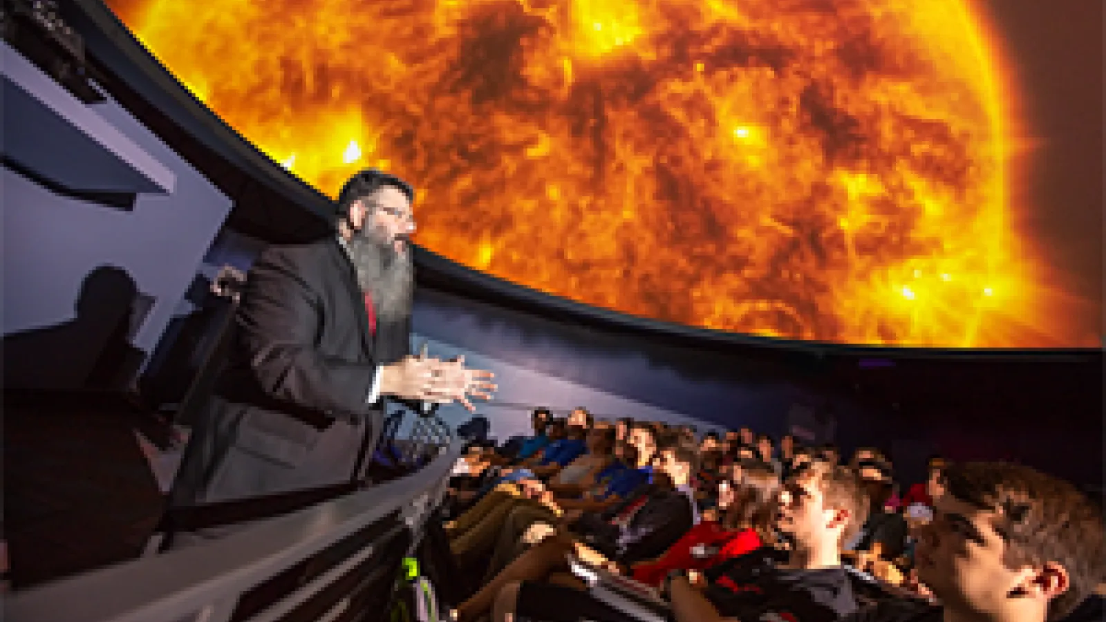 Michael Stamatikos lecture in the SciDome