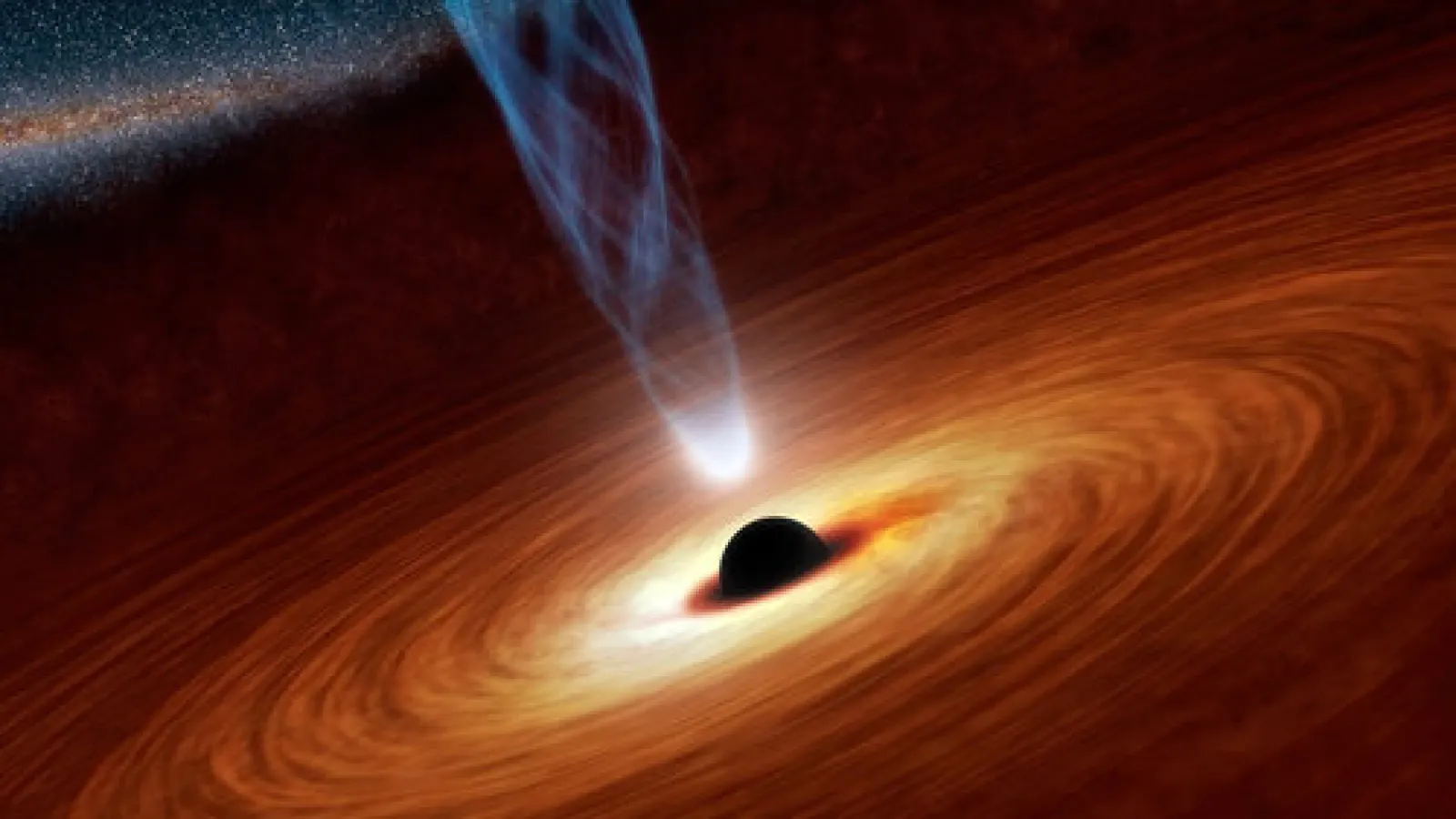 A depiction of the black holes influencing this concert.