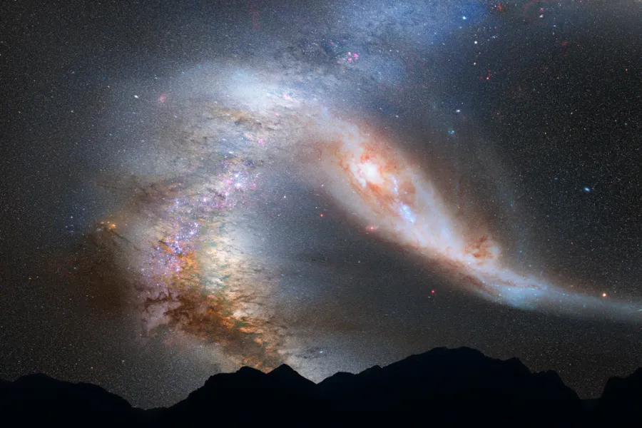STScI-Future Galaxy Merger