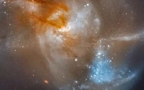 Visualization of what a galaxy looks like